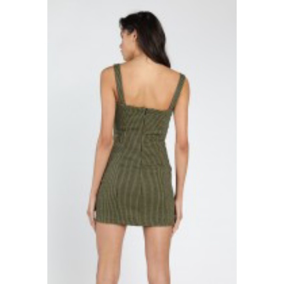 5/$30 HOOK EYE PLAID MINI DRESS - Picture 8 of 8